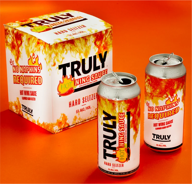 Truly Hot Wing Sauce Seltzer
