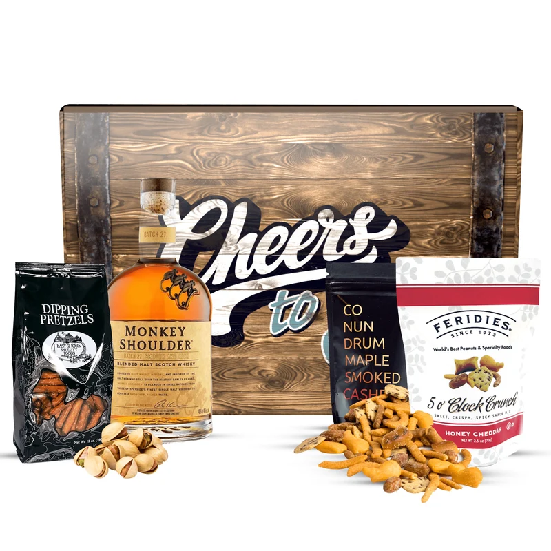 Monkey Shoulder Scotch Gift Basket