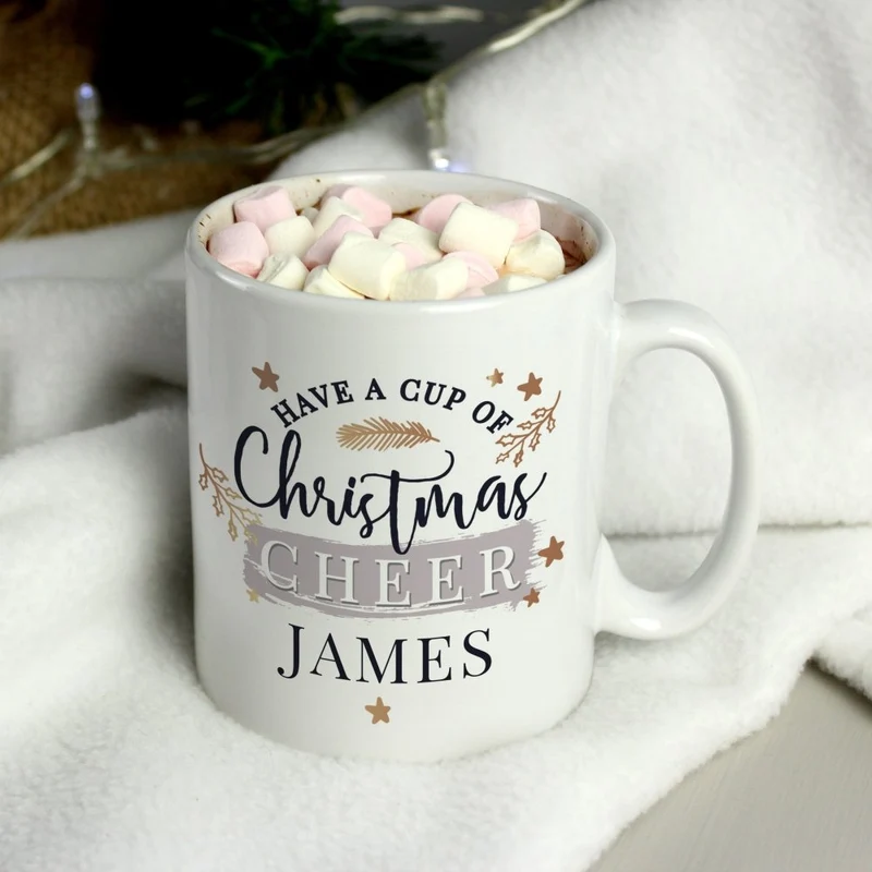 Personalised Cup Of Cheer Mug