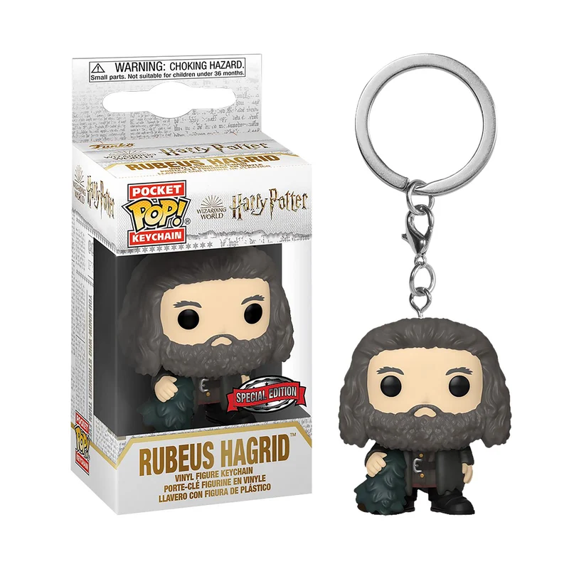 Harry Potter - Hagrid Holiday Funko Pop Schlüsselanhänger