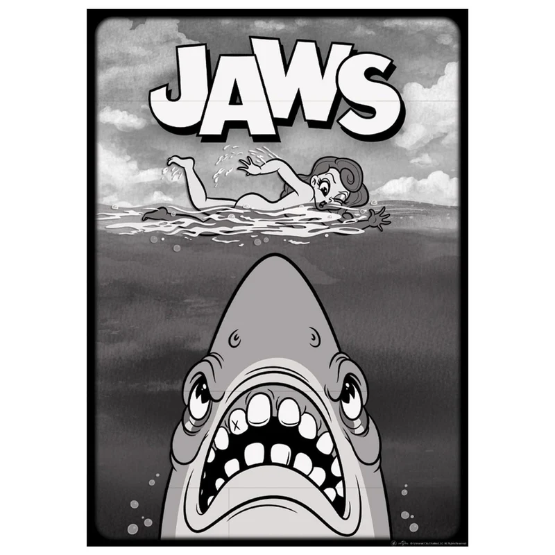 Jaws Kunstdruck Limited Edition 42 x 30 cm