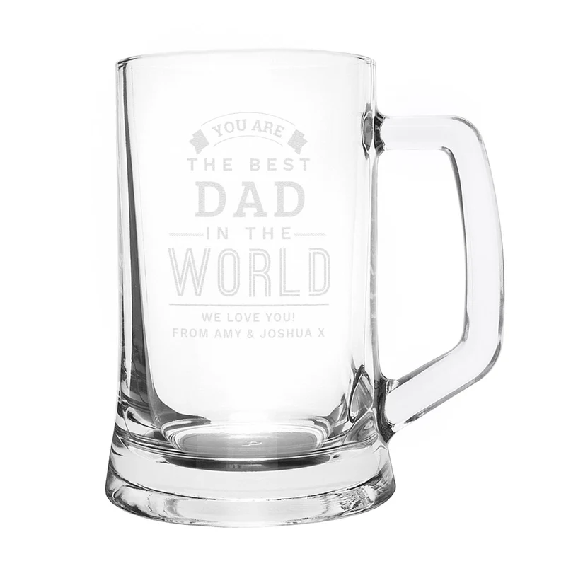 Personalised Best [Insert Word] In The World Pint Beer Stern Tankard