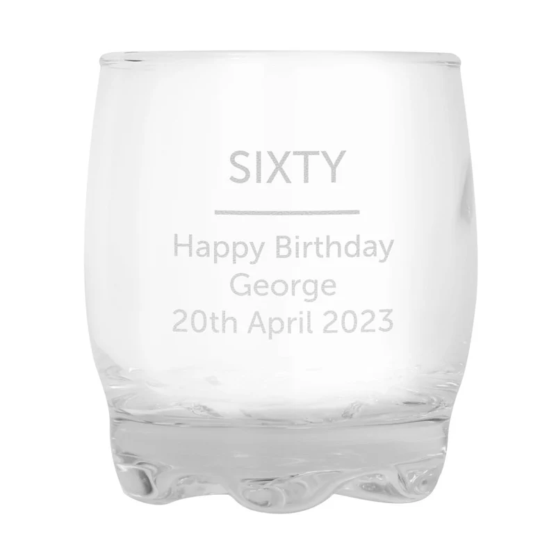 Personalised Whisky Glass