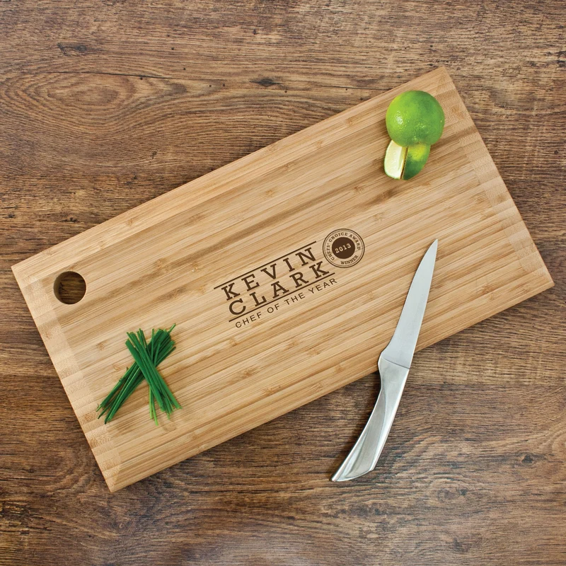 Personalised Personalised Chef of the Year Chopping Board