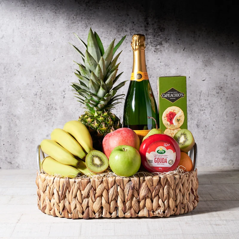 Great Harvest Champagne Gift Basket
