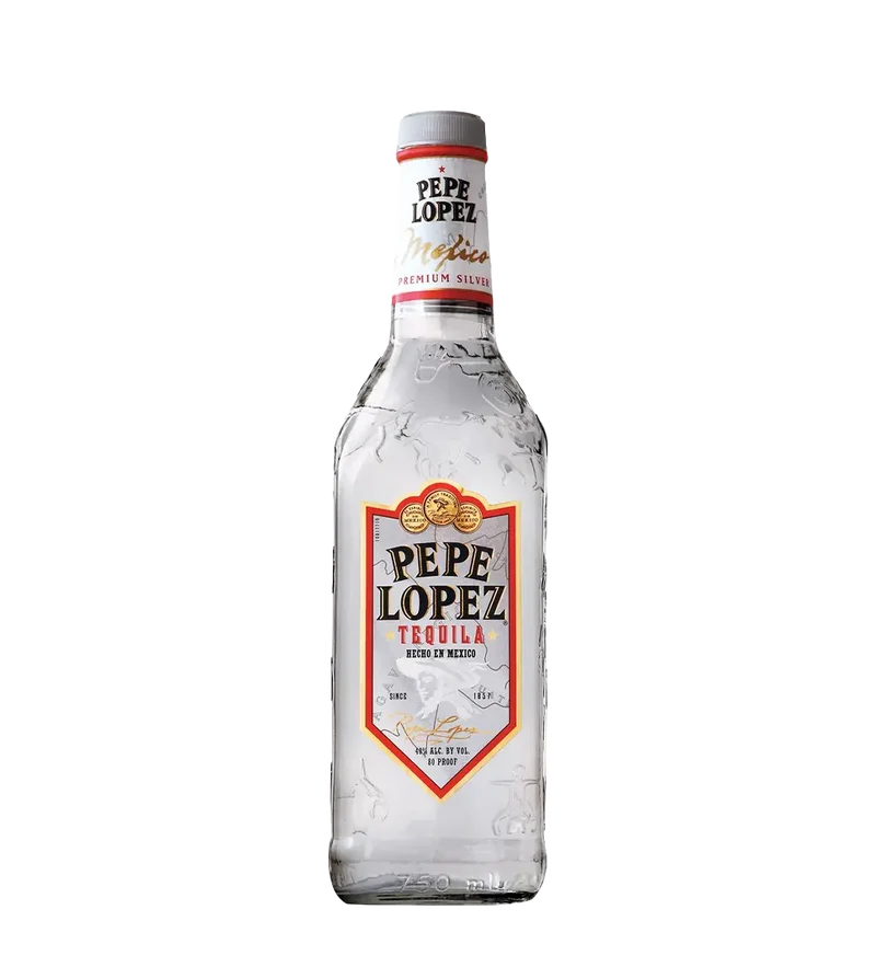 Pepe Lopez Silver Tequila 750ml