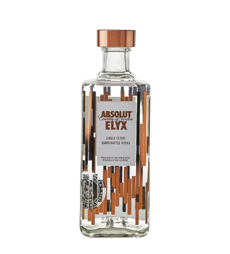 Absolut Elyx Vodka Flare Bottle 1L