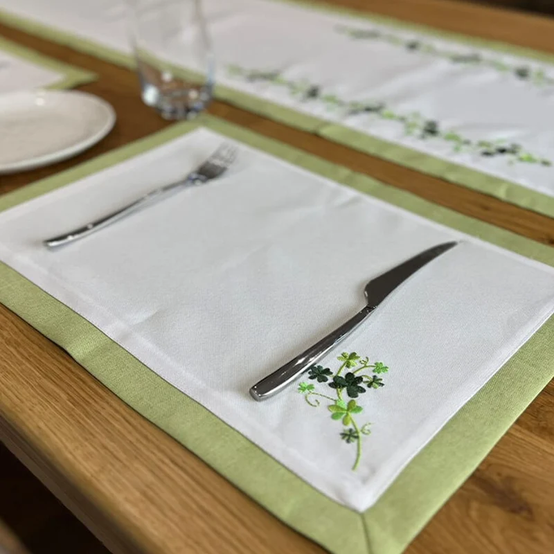 Irish Linen Table Runner & Placemats