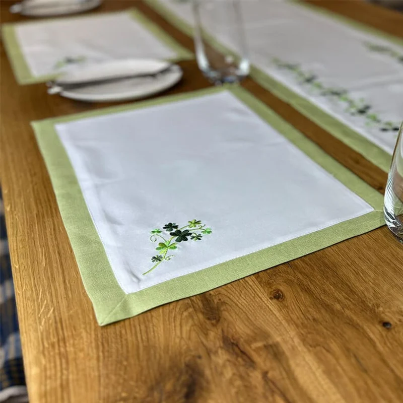 Irish Linen Table Runner & Placemats