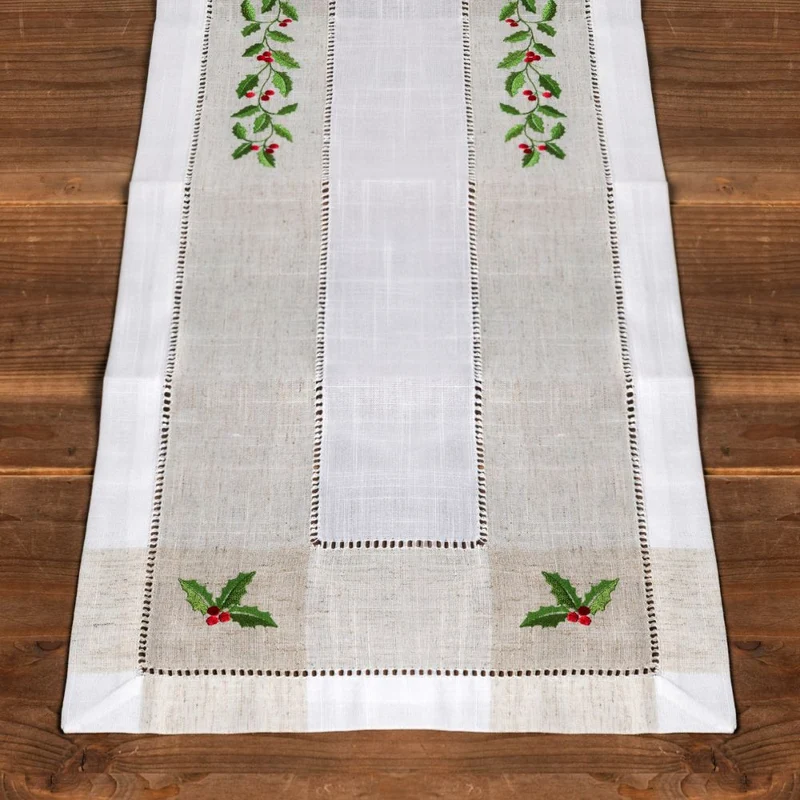 Irish Linen Table Runner & Placemats