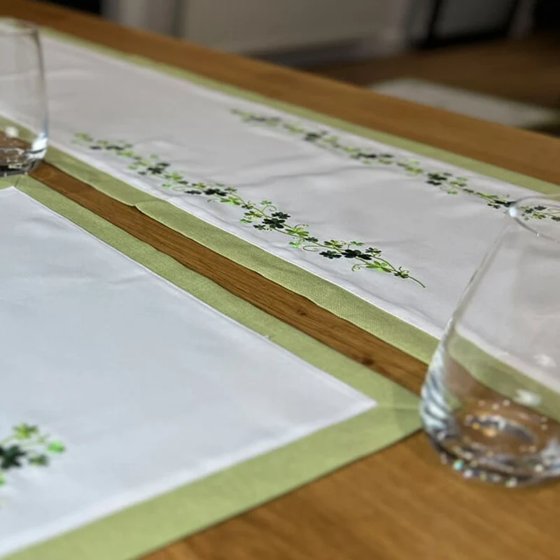 Irish Linen Table Runner & Placemats