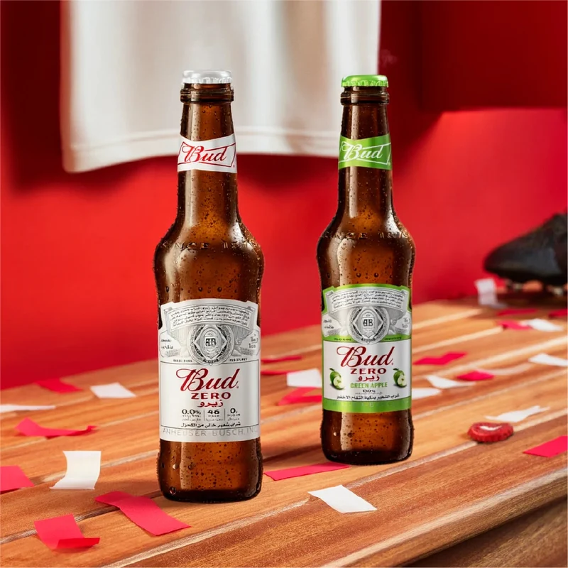 Bud Zero Apple Bottle, Belgium - 24 X 330ML