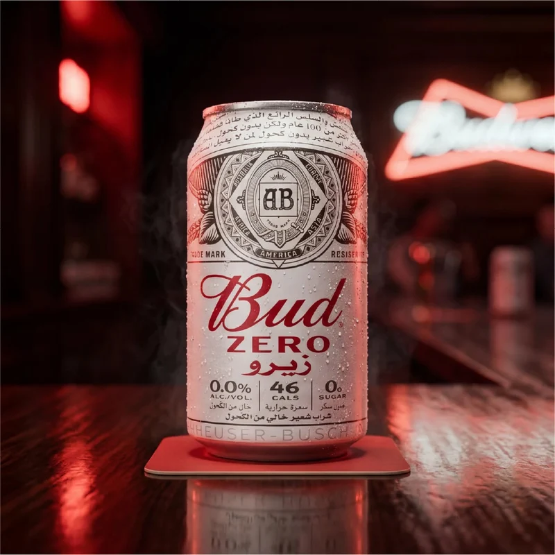Bud Zero Can, Belgium - 24 X 330ML
