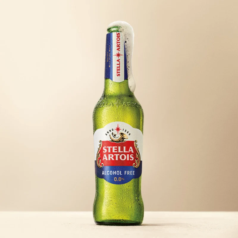 Stella Artois 0.0%, Belgium - 1 X 330ML