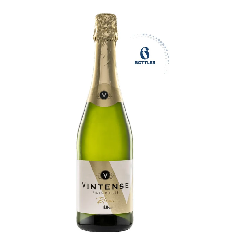 Vintense Fines Bulles Blanc, Belgium - 6 X 750ML
