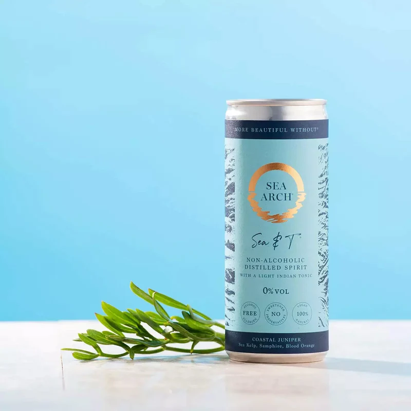 Sea Arch Sea & T Non-Alcoholic Gin & Tonic, UK - 1 X 250ML