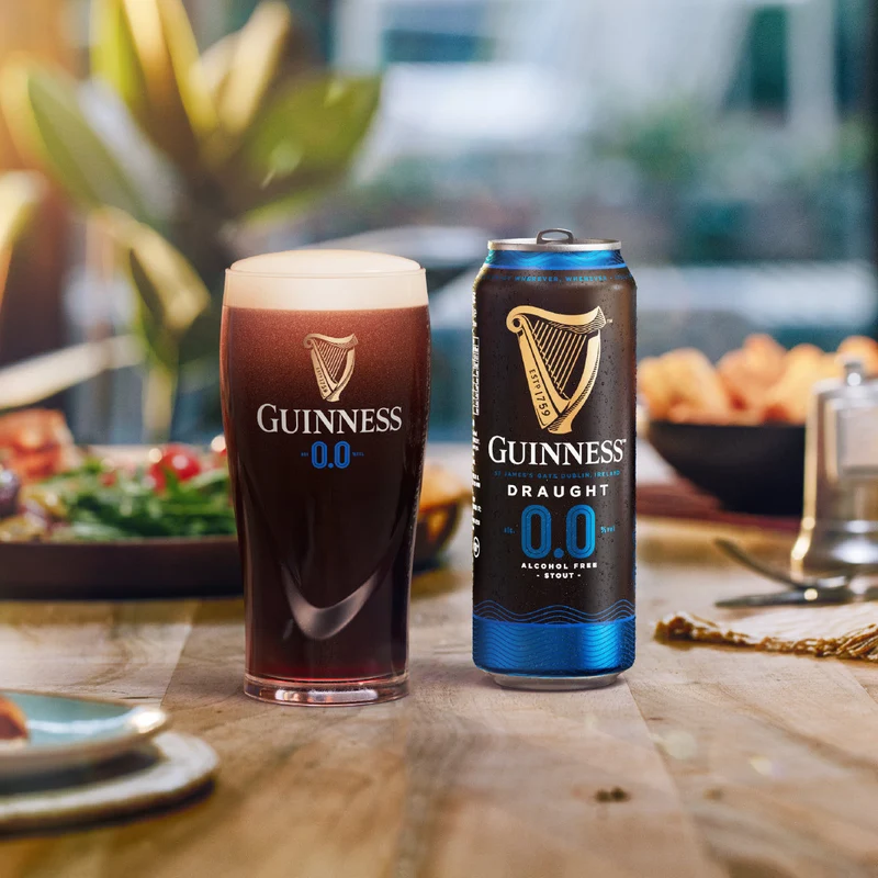 Guinness Draught 0.0%, Ireland - 1 X 440ML