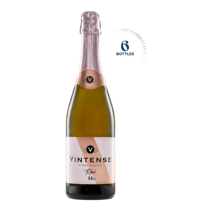 Vintense Fines Bulles Rosé, Belgium - 6 X 750ML
