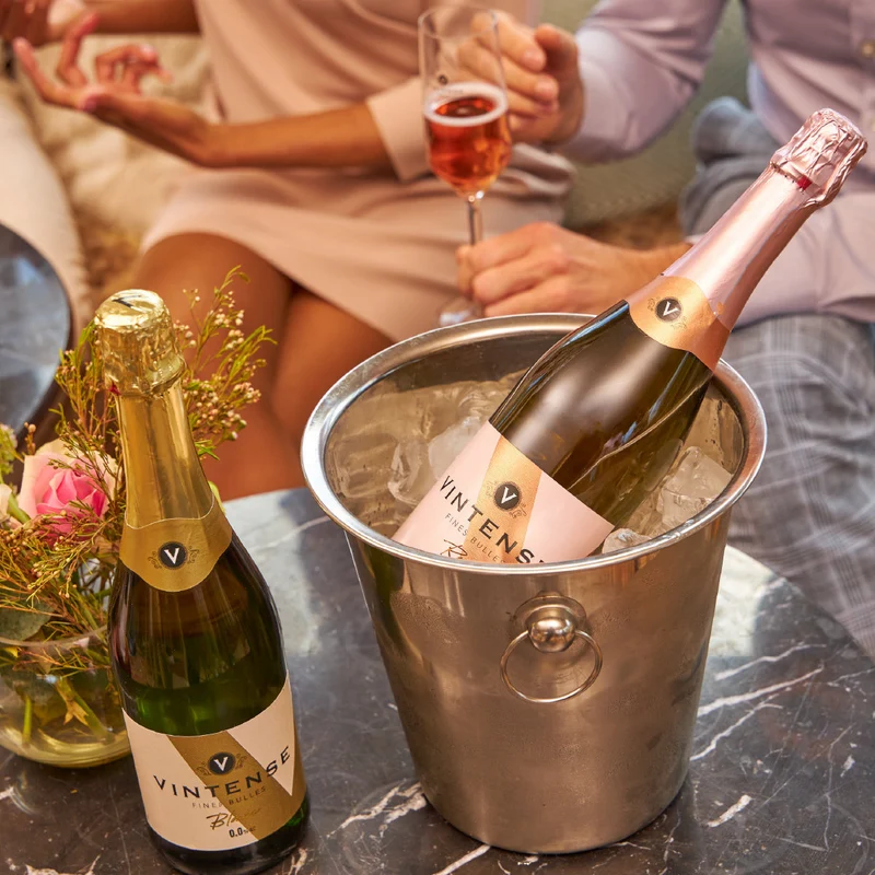Vintense Fines Bulles Rosé, Belgium - 6 X 750ML