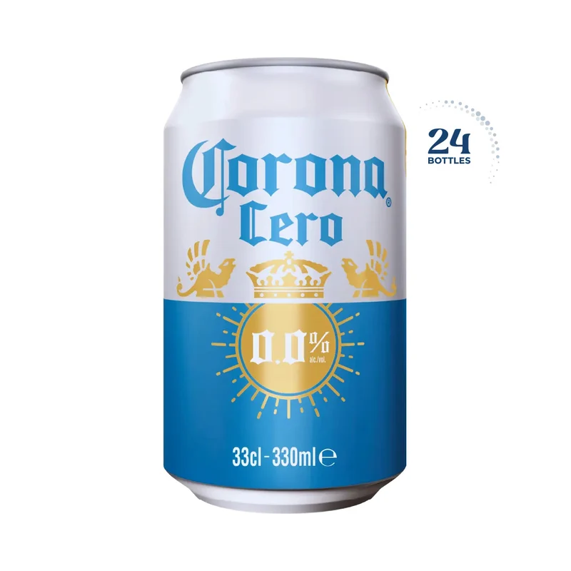 Corona Cero Can 0.0%, Belgium - 24 X 330ML