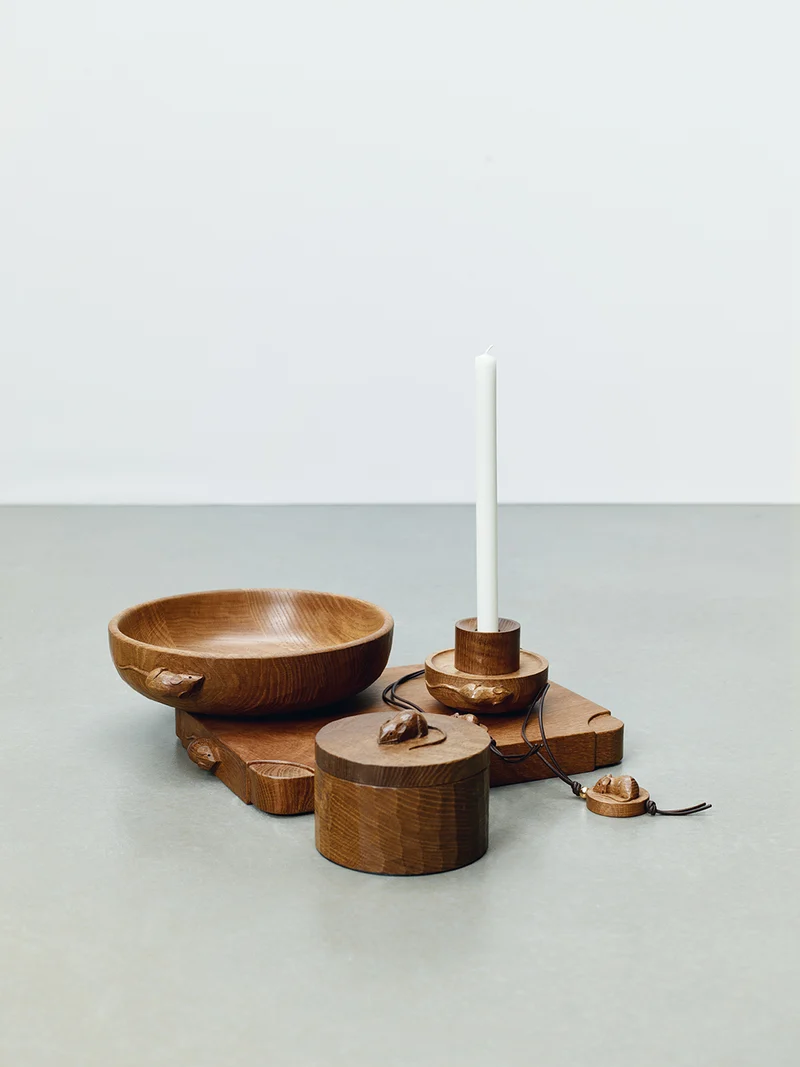 JW ANDERSON X MOUSEMAN CHOPPING BOARD IN BROWN