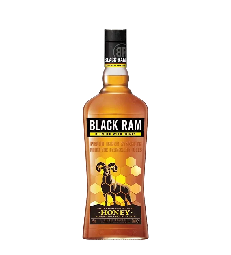 Black Ram Honey Whisky 1L