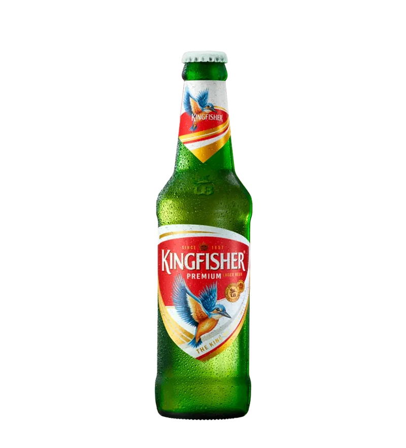 Kingfisher Lager Beer Bottle 330ml