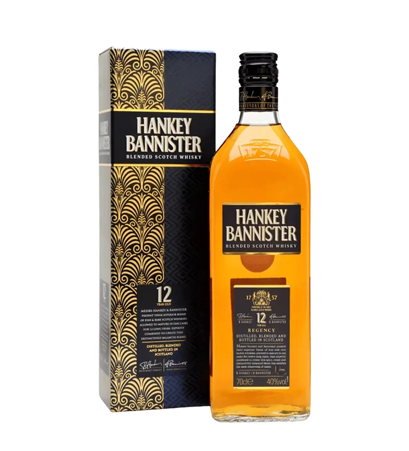 Hankey Bannister 12 Year Old Scotch Whisky 1L