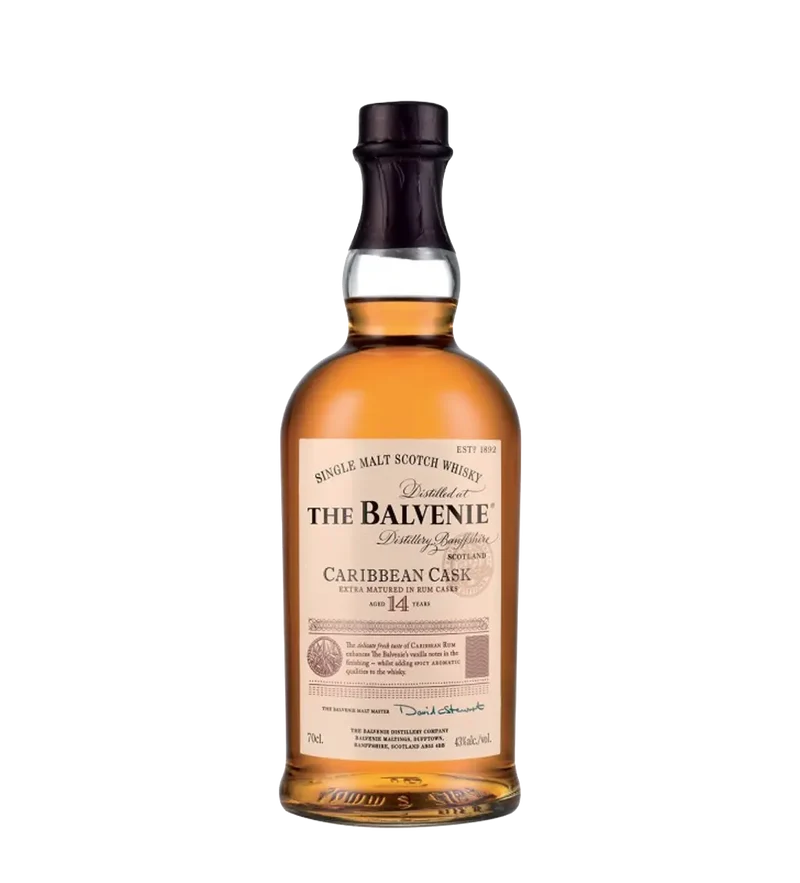 The Balvenie Caribbean Cask 14 Year Old Single Malt Scotch Whisky 700ml
