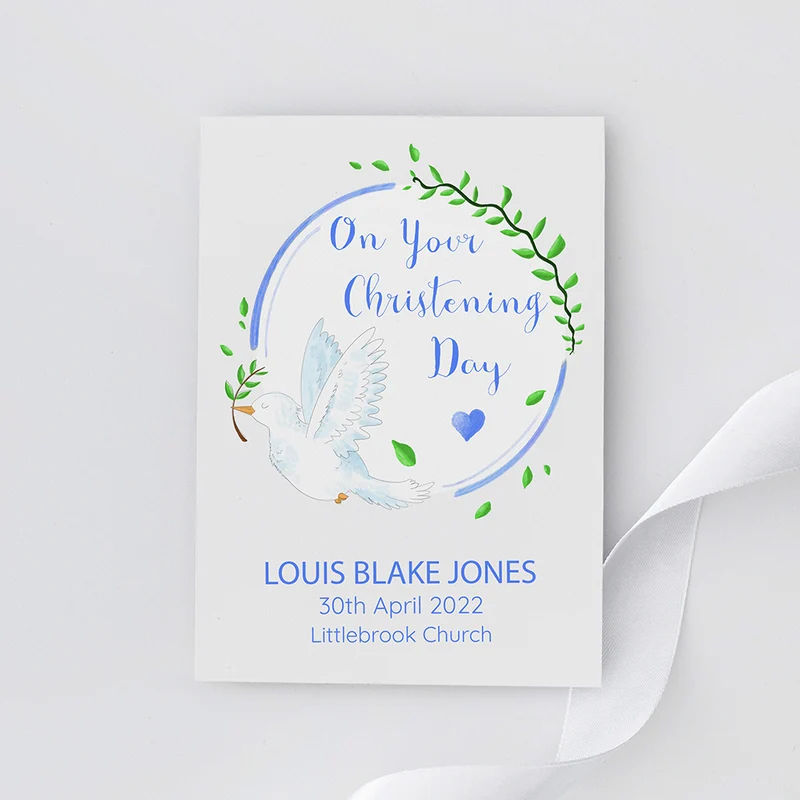 Personalised Personalised Peaceful Dove Framed Print