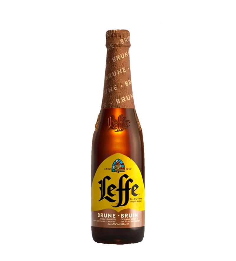 Leffe Brune Beer Bottle 330ml
