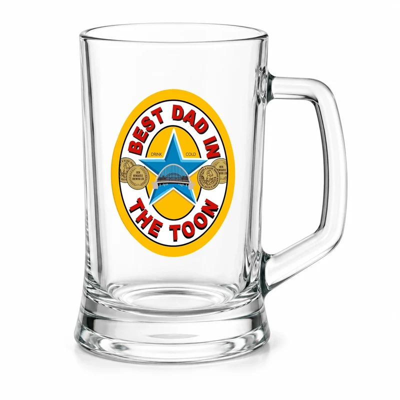 Best Dad in the Toon Pint Tankard