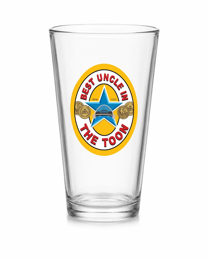 Best Uncle in the Toon Conical Pint Glass