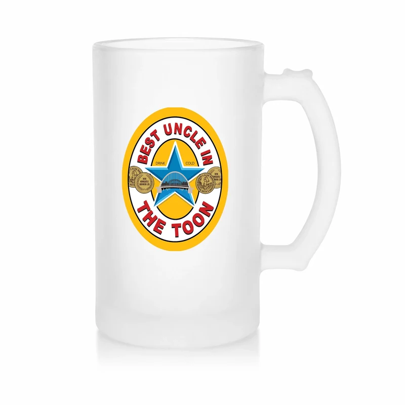 Best Uncle in the Toon Frosted Beer Stein