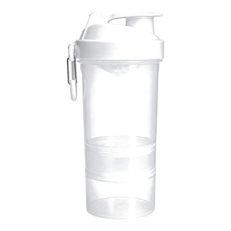 SmartShake Original 2GO Pure White Shaker - 600ML