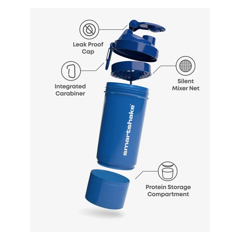 SmartShake Original 2GO ONE Navy Blue - 800ML