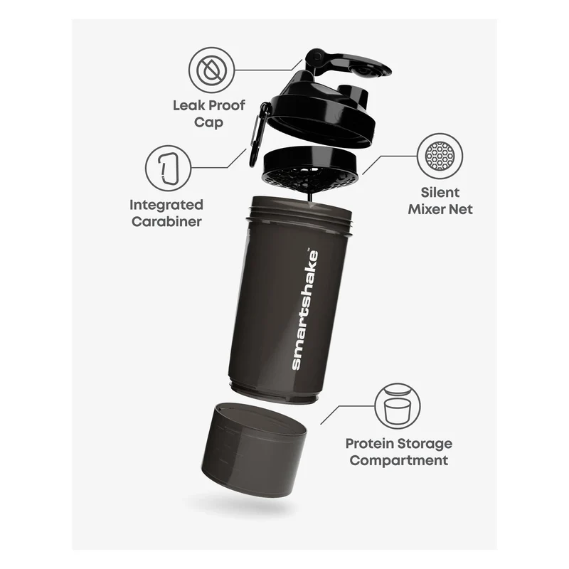 SmartShake Original 2GO ONE Black - 800ML