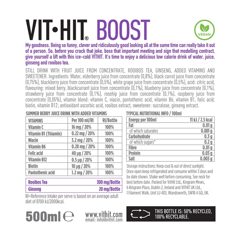 VITHIT Boost, Ireland - 500ML