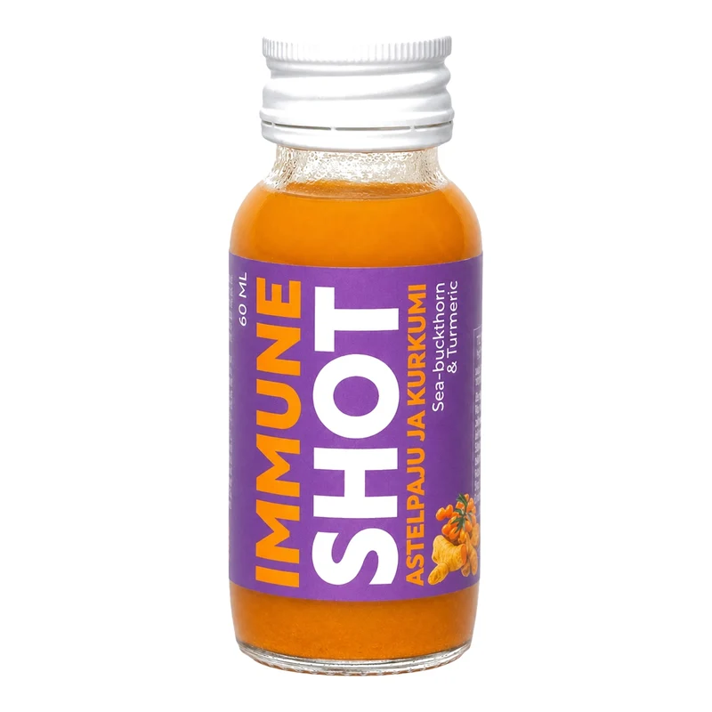 Wösel Shots Turmeric Shot With Cayenne Pepper, Estonia - 60ML
