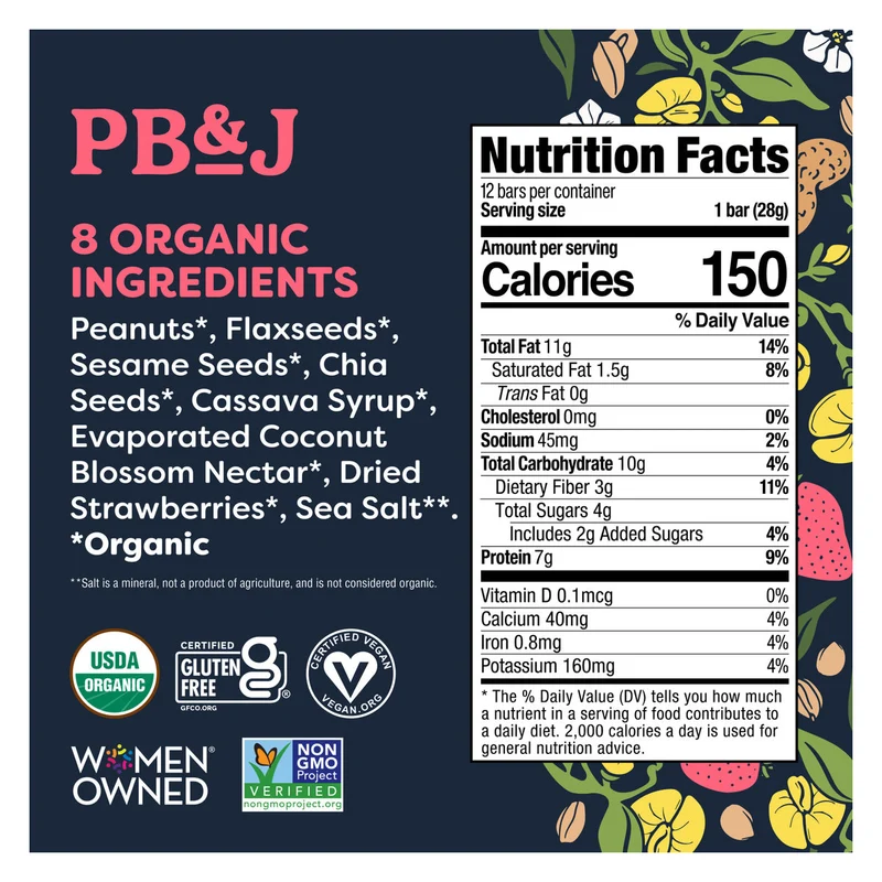 Tosi Peanut Butter & Jelly, USA - 12 X 28G