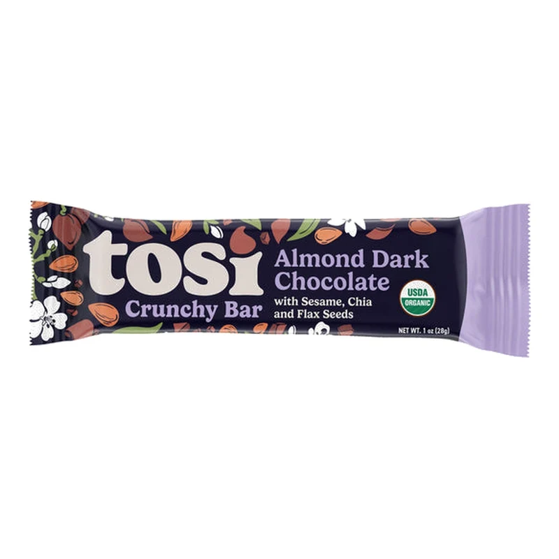 Tosi Almond Dark Chocolate, USA - 12 X 28G