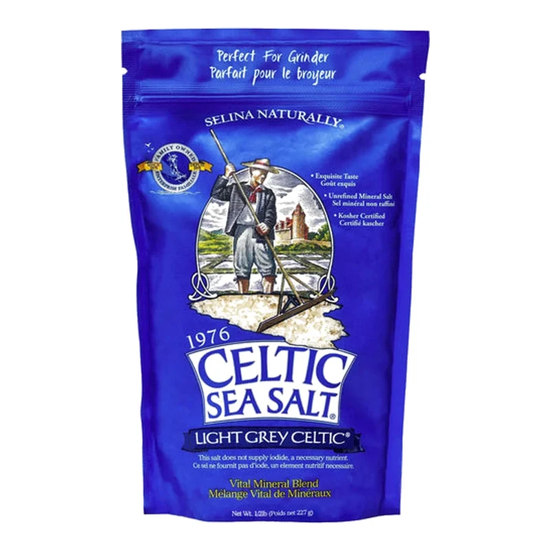 Celtic Sea Salt Light Grey, France - 227G