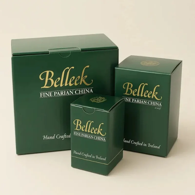 Belleek Shamrock Mugs