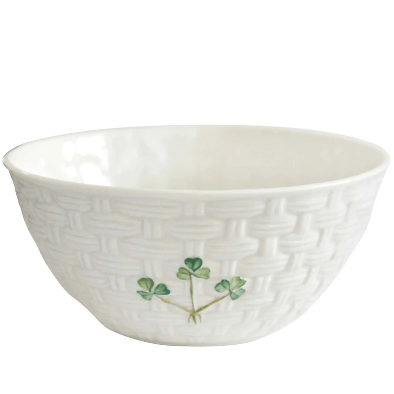Belleek Shamrock Bowl