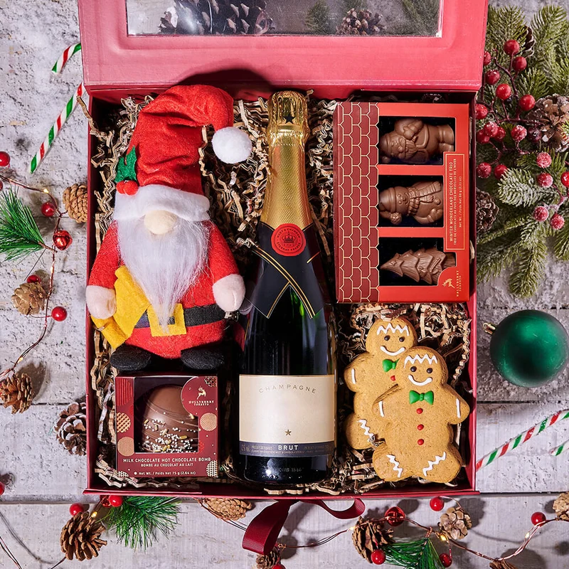 "Twas the Night" Champagne Gift Box