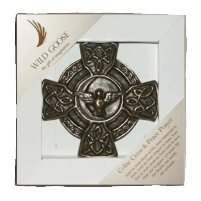 Celtic Cross Peace Prayer Wall Hanging