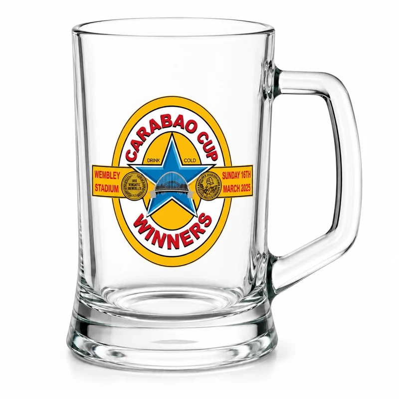 2025 Carabao Cup Winners Pint Tankard