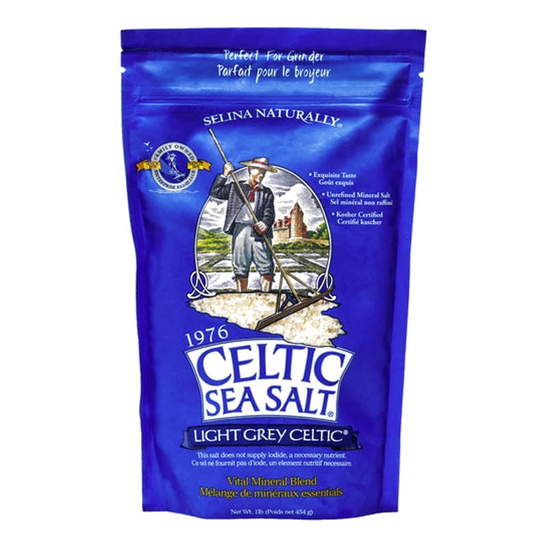 Celtic Sea Salt Light Grey, France - 454G