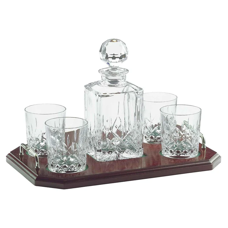Galway Crystal Irish Decanter and Glasses Set