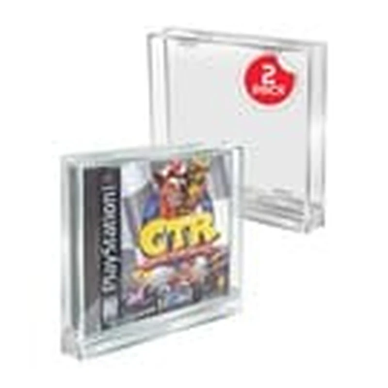 Acrylgehäuse 2er-Pack für PlayStation 1